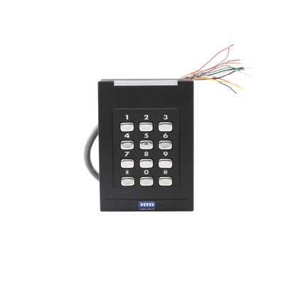 Lector con Teclado 921 PROX HID, EM /iClass SEOS (no clonable) /iClass SE/ iClass SR/ iClass /Mifare Classic, DesFire, Bluetooth/ Garantía de por Vida