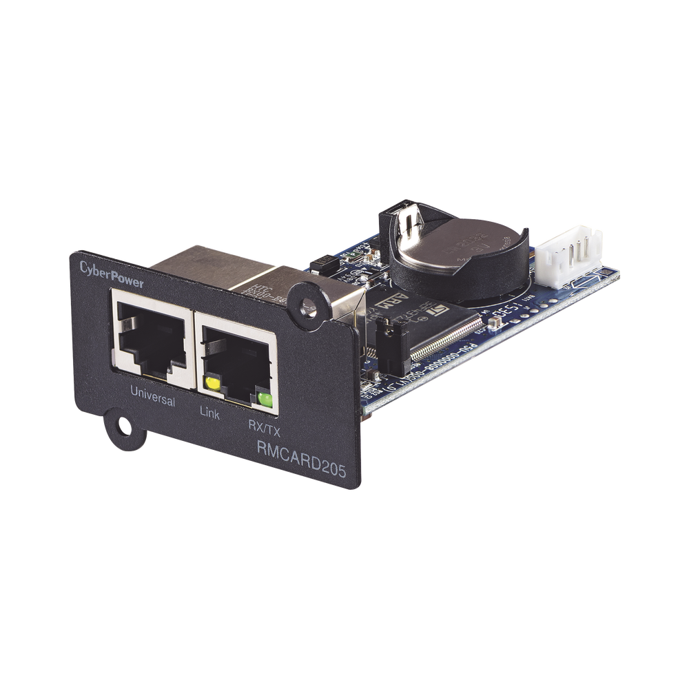 Tarjeta de Administración Remota para UPS CyberPower Modelos PR, OL y OR hasta 5 kVA y PDUs con Tarjeta de Expansión