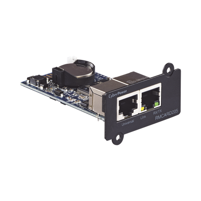Tarjeta de Administración Remota para UPS CyberPower Modelos PR, OL y OR hasta 5 kVA y PDUs con Tarjeta de Expansión