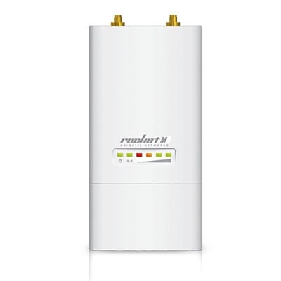Radio Estación Base airMAX Rocket-M2, hasta 150 Mbps, 2 GHz (2402-2462 MHz)