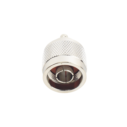 Conector N Macho Inverso de Anillo Plegable para cables RG-58/U, RG-142/U.