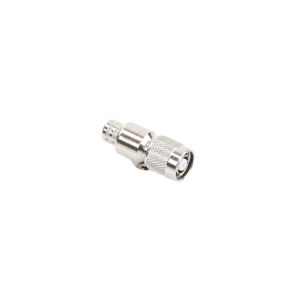 Conector TNC Macho Inverso, Anillo Plegable para ensamblar en cables RG-8/U, LMR-400, Niquel, Oro, Teflón