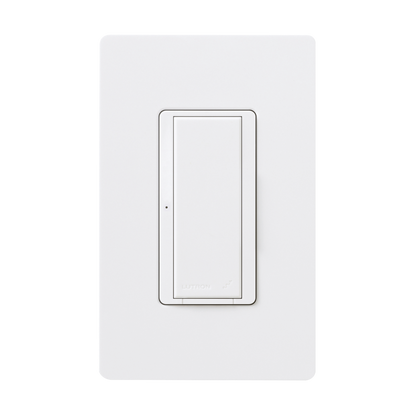 (RadioRA2) Interruptor Inteligente On/Off, requiere cable neutro. 8A, /120V, compatible con RA2Select y RR3.