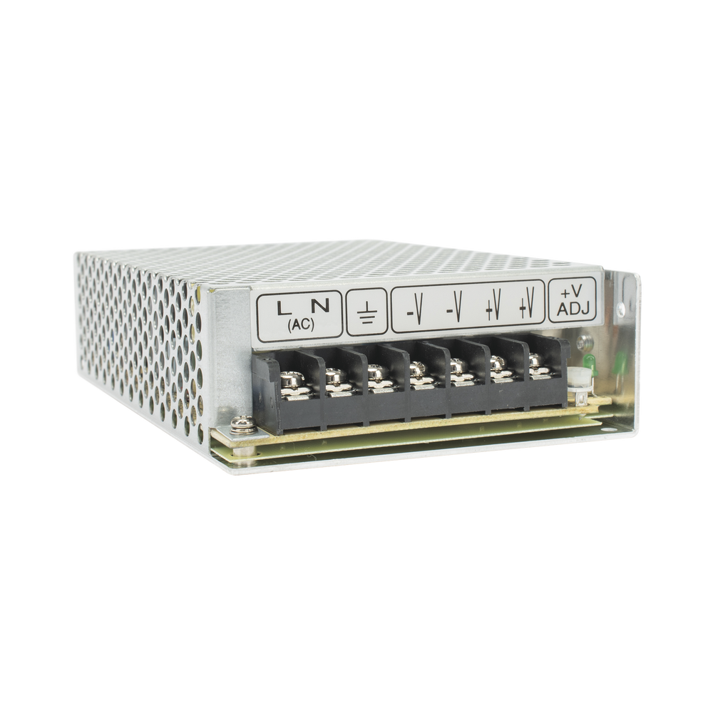 Fuente de Poder Industrial Conmutada 100W de Potencia, 24Vcc, 4.5A