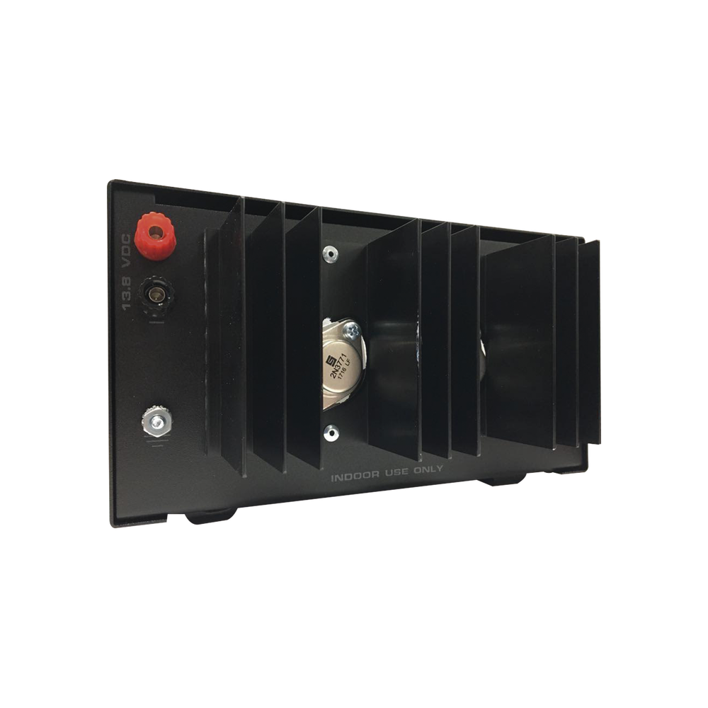 Fuente de Poder Lineal / 13.8 Vcc 12 A / Regulación Electrónica / Protección Sobrecorriente / Disipador Térmico / Radios 30W