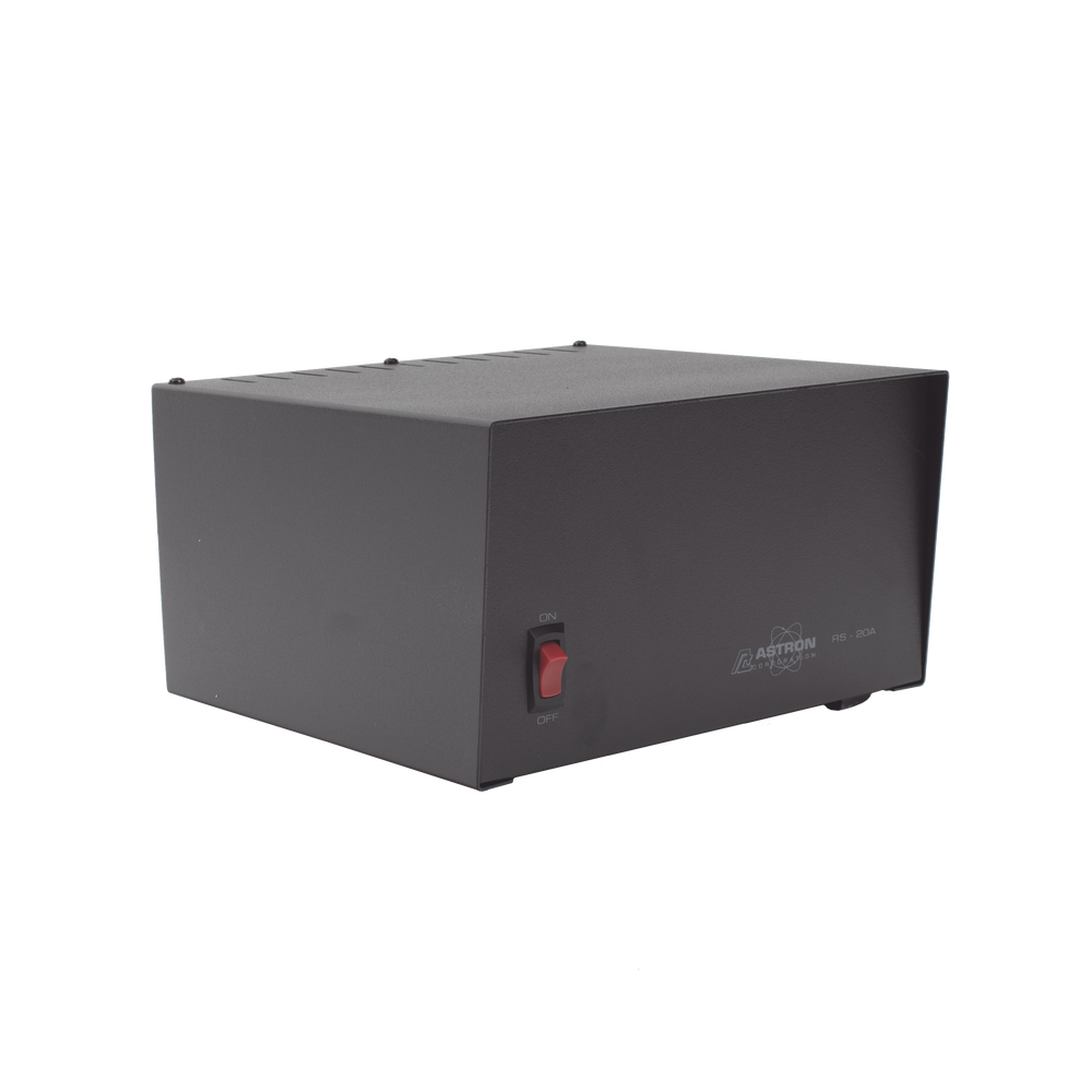 Fuente de Poder Lineal / 13.8 Vcc 20 A / Regulación Electrónica / Protección Sobrecarga / Disipador Térmico / Radios 50W