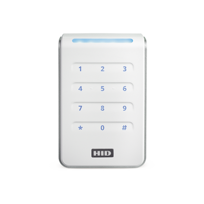 Lector R40 con TECLADO SIGNO WHITE Estandar Multitecnologia/ 40KNWS-00-000000/ Garantia de Por Vida/ Pigtail/Wiegand & OSDP