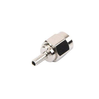 Conector SMA Macho de anillo plegable para cable RG-174/U, BELDEN 8216,