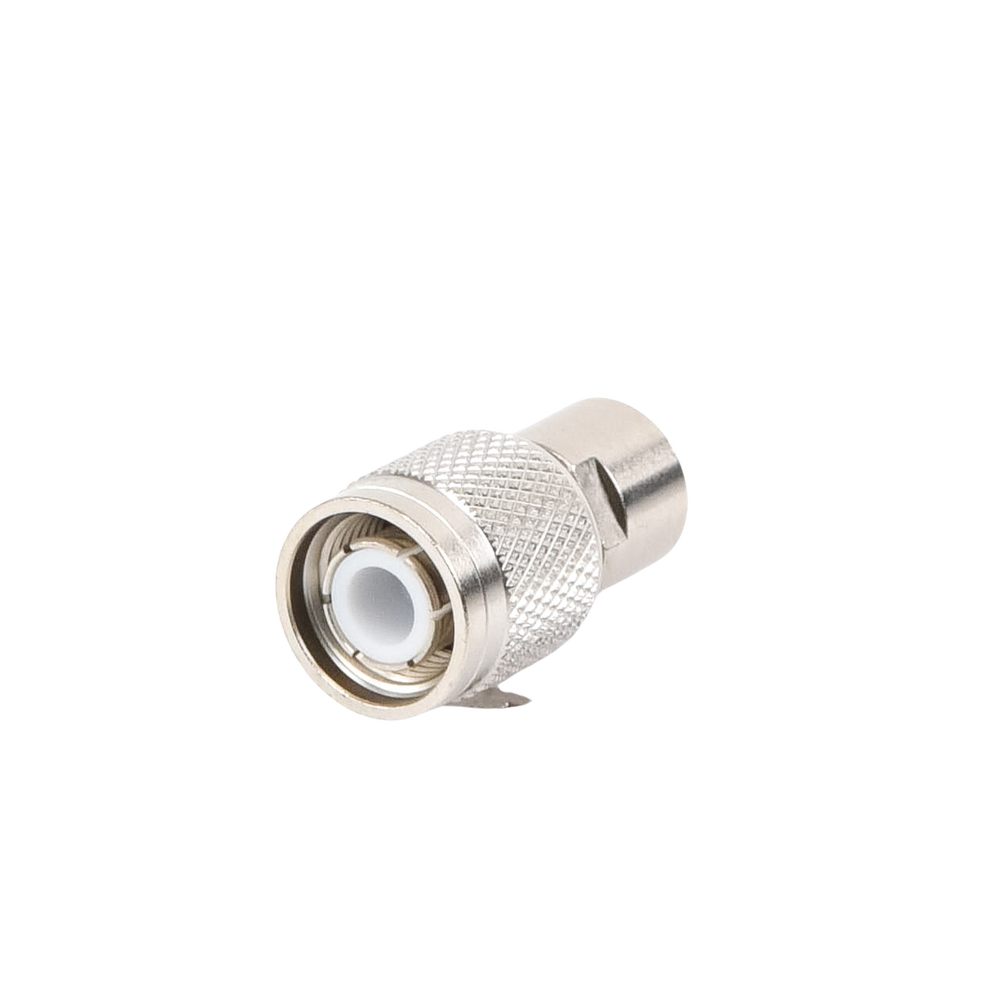 Conector TNC Macho Rosca Izquierda para cables RG-58/U, RG-142/U.