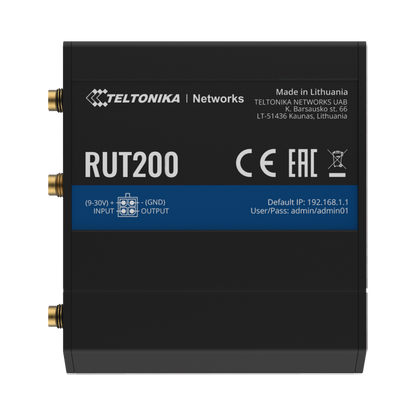 Router Industrial LTE 4G / 150 Mbps Cat 4 / 2 Puertos Ethernet / WiFi 2.4 GHz / Montaje DIN / -40°C a 75°C