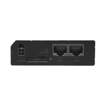Router Industrial LTE 4G / 150 Mbps Cat 4 / 2 Puertos Ethernet / WiFi 2.4 GHz / Montaje DIN / -40°C a 75°C