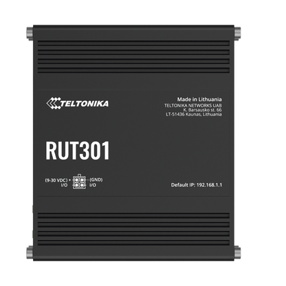 Router Industrial con 5 Puertos Ethernet / RutOS Seguro y Avanzado / Firewall y VPN Integrados / I/O Digital / Administración Remota RMS