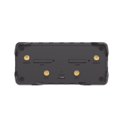 Router Industrial LTE 4G / 150 Mbps Cat 4 / 4 Puertos Ethernet / WiFi 2.4 GHz / Doble SIM / Montaje DIN / -40°C a 75°C