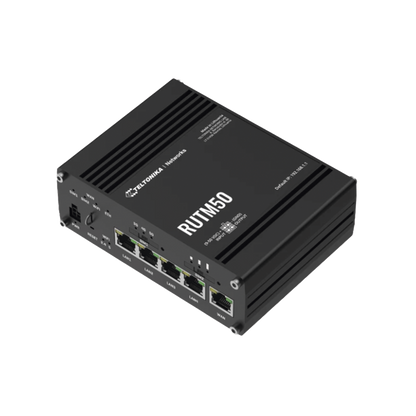 Ruter Celular 5G Dual-SIM con Wi-Fi 5 y 4 Puertos de Red + 1 Puerto WAN, Aprobado FIRSTNET
