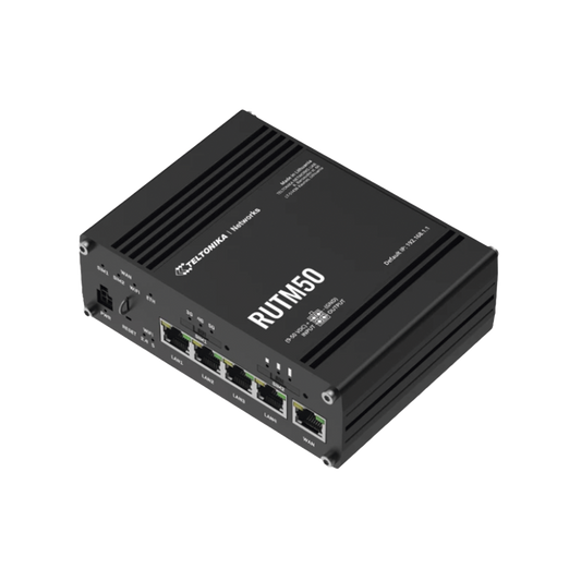 Ruter Celular 5G Dual-SIM con Wi-Fi 5 y 4 Puertos de Red + 1 Puerto WAN, Aprobado FIRSTNET