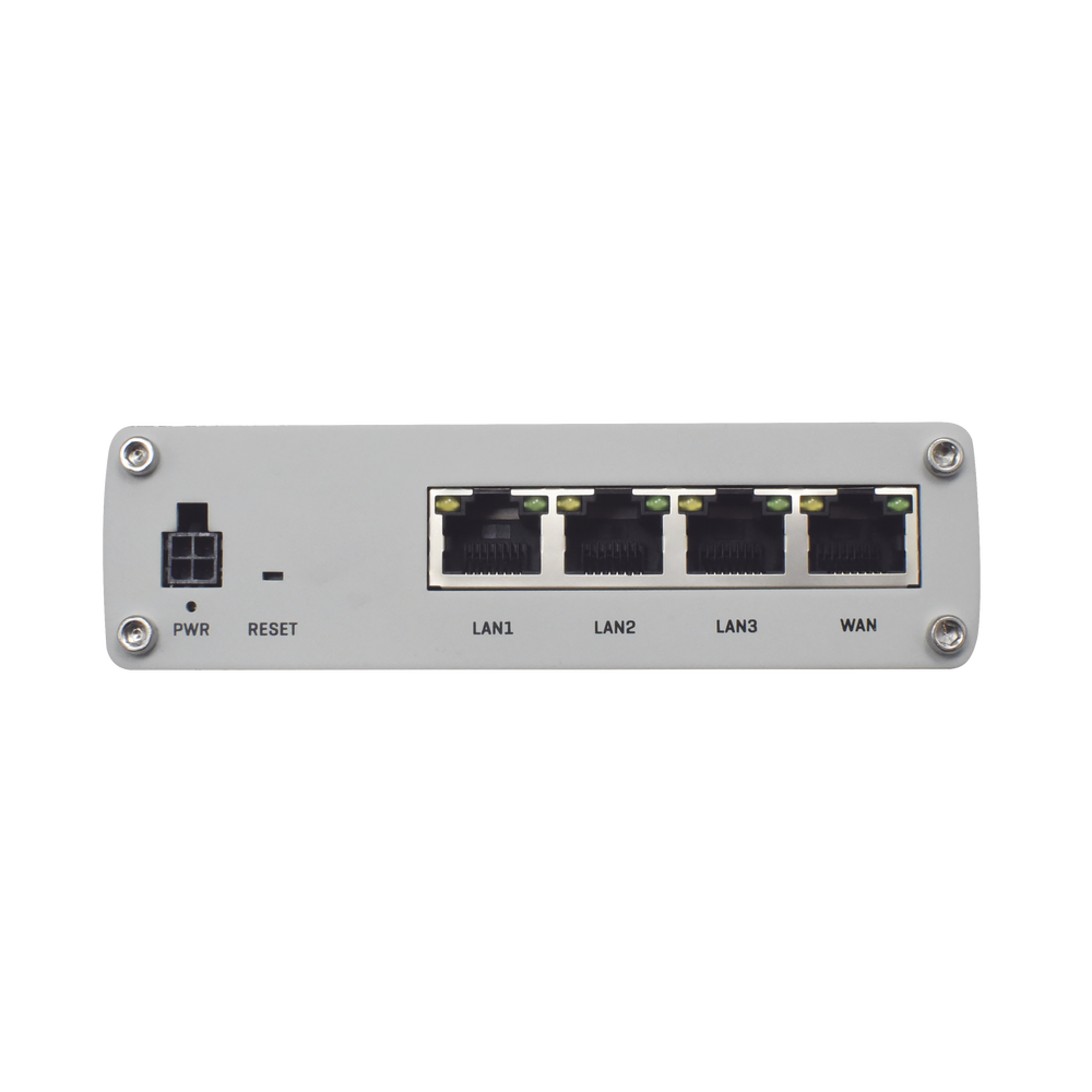 Router Industrial Ethernet VPN / 4 Puertos Gigabit / Quad-Core 717 MHz / 256 MB RAM / RMS / -40°C a 75°C