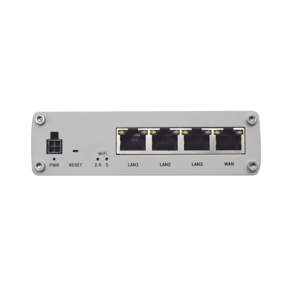 Router Industrial WiFi 5 VPN / 802.11ac Dual Band / 4 Puertos Gigabit / Quad-Core / PoE / -40°C a 75°C