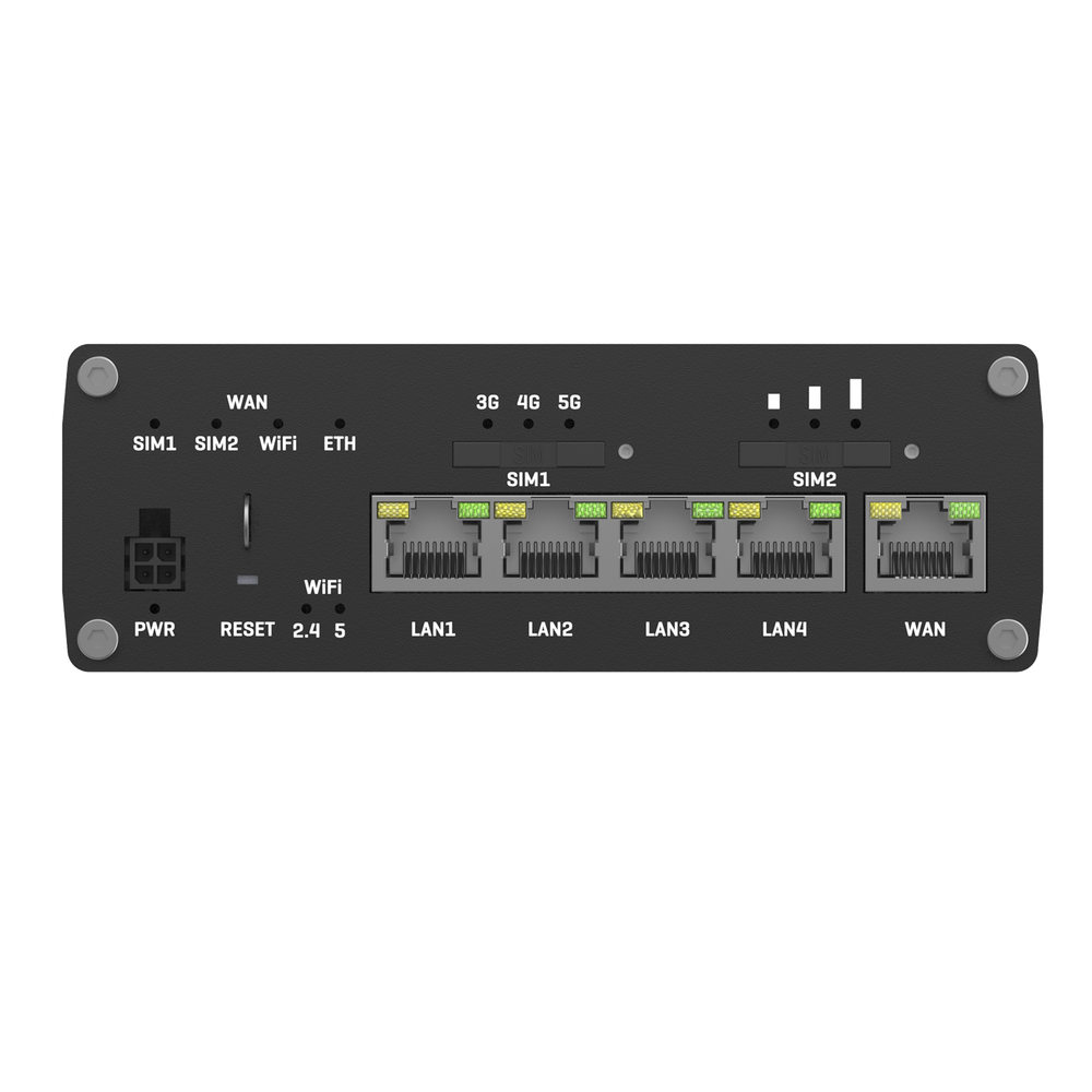 Router Industrial 5G 3.3Gbps, Doble SIM , Doble banda 802.3ac Wave2