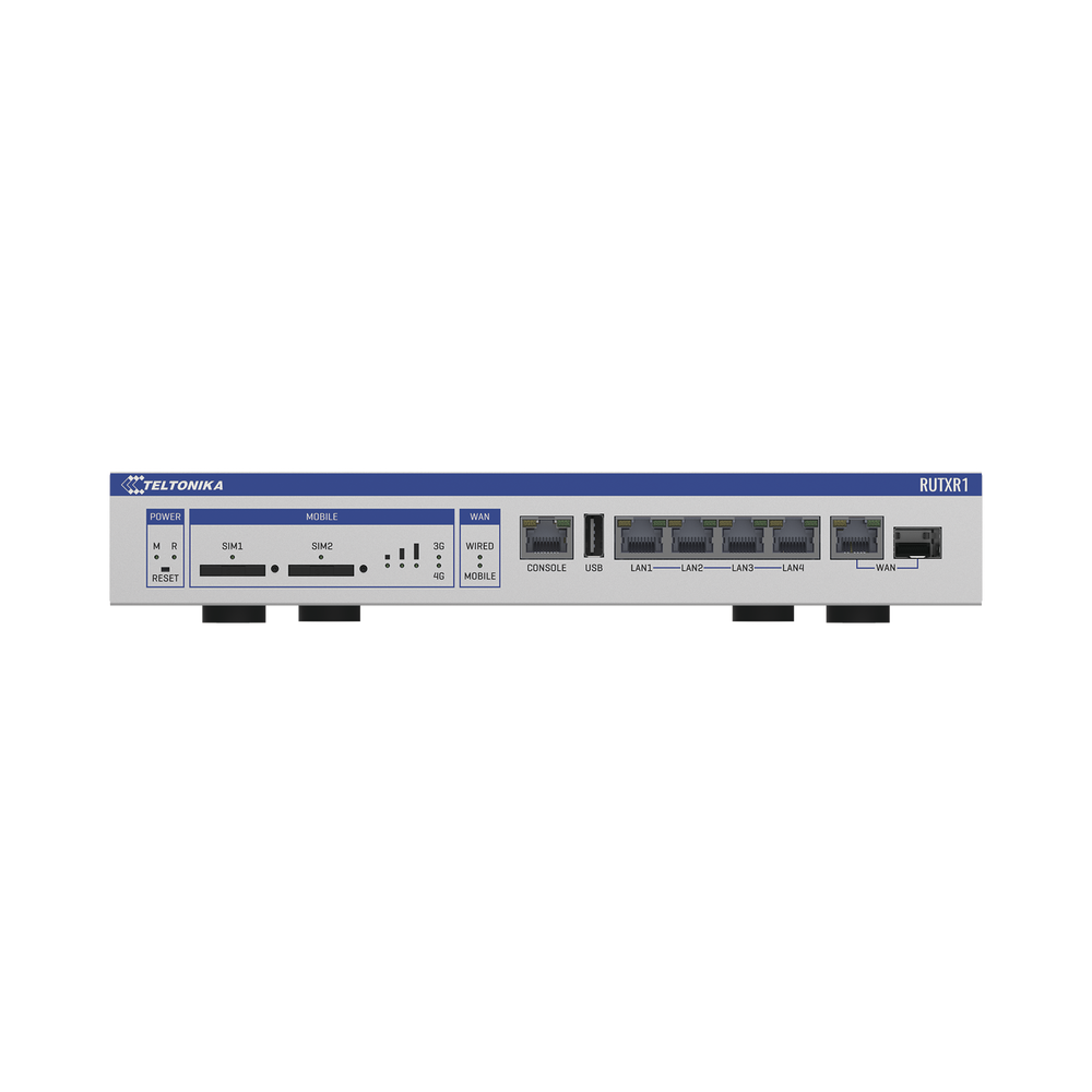 Router Empresarial Quad-Core, LTE(4.5G) Cat6, VPN, Doble ranura SIM, Montaje en Rack