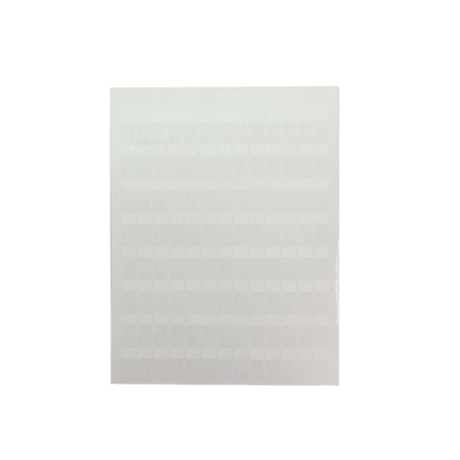 Hojas con 5000 Etiquetas Auto-Laminadas para Impresora Láser/Inyección de Tinta, para Cables de 3 a 7.1 mm de Diámetro (12 - 10 AWG), Color Blanco