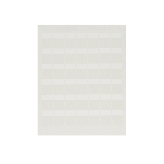 Hojas con 2500 Etiquetas Auto-Laminadas para Impresora Láser/Inyección de Tinta, para Cables de 2 a 4.1 mm de Diámetro (18 - 14 AWG)