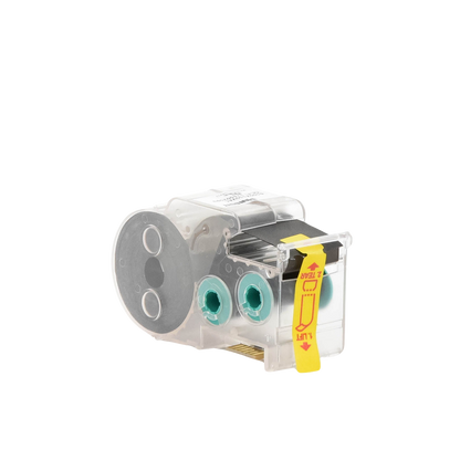 Casete de 200 Etiquetas Autolaminadas de 25.4 x 38.1 mm (1 x 1.5 Pulgadas), para Cables de 4 a 8.1 mm (0.16 a 0.32 Pulgadas) de Diámetro, Área de Impresión Color Blanco