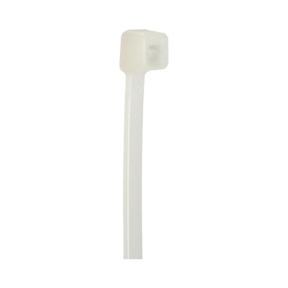 Cincho de Nylon 6.6 StrongHold™, 250mm largo x 4.8mm ancho, Color Natural, Plenum, Paquete de 100pz
