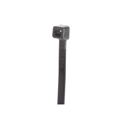 Cincho STRONGHOLD, 430 mm largo x 4.8mm ancho, Tensión 50 lb (222 N) Nylon 6,6 Color Negro, Paquete de 1000 Piezas