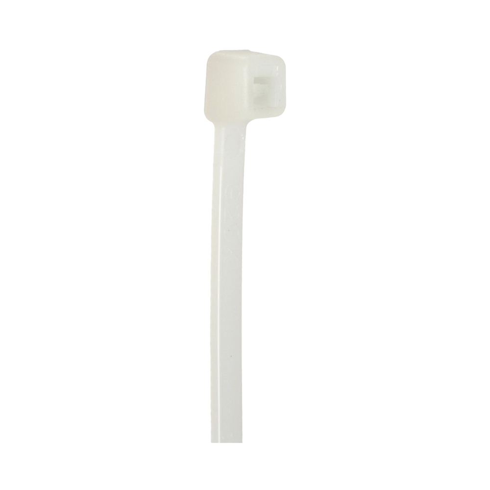 Cincho de Nylon 6.6 StrongHold™, 533mm largo x 7.6mm ancho, Color Natural, Plenum, Paquete de 100pz