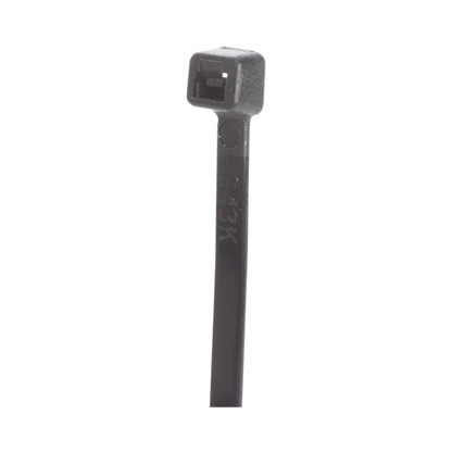 Cincho de Nylon 6.6 StrongHold™, 533mm largo x 7.6mm ancho, Color Negro Exterior, Resistente a Rayos UV, Paquete de 100pz