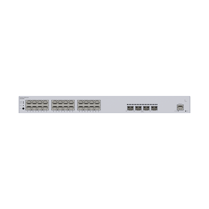 Switch de Acceso eKit Administrable / Capa 2 / 24 Puertos PoE+ Gigabit + 4 Puertos SFP+/SFP + Puerto de Consola  / Poe Perpetuo / Presupuesto PoE 400 W / Sin Licenciamiento