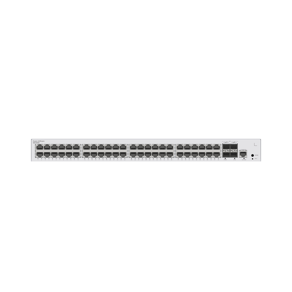 Switch de Acceso Gigabit Administrable  Capa 2 / 48 puertos 10/100/1000 Mbps / 4 Puertos 1GE SFP Uplink / ERPS  / IMGP Snooping / DHCP Snooping / Administración Nube Gratis