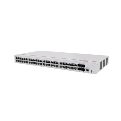 Switch de Acceso Gigabit Administrable  Capa 2 / 48 puertos 10/100/1000 Mbps / 4 Puertos 10GE SFP+ Uplink / ERPS / IMGP Snooping / DHCP Snooping / Administración Nube Gratis
