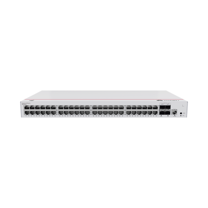 Switch de Acceso Gigabit Administrable  Capa 2 / 48 puertos 10/100/1000 Mbps / 4 Puertos 10GE SFP+ Uplink / ERPS / IMGP Snooping / DHCP Snooping / Administración Nube Gratis