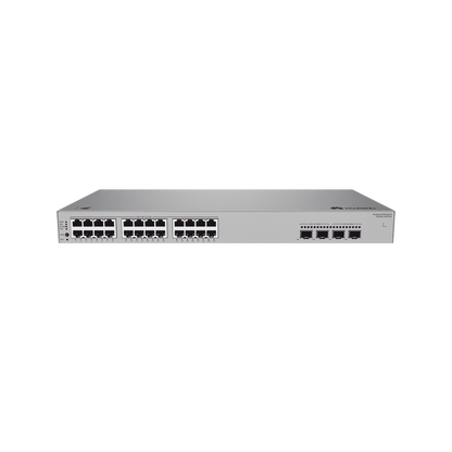 Switch de Acceso eKit Administrable / Capa 2 / 24 Puertos PoE+ Gigabit + 2 Puertos SFP(2.5 Gbps) + 2 Puertos SFP+(10 Gbps) / PoE Perpetuo / Presupuesto PoE 400 W / Sin licenciamiento