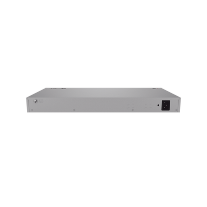 Switch de Acceso eKit Administrable / Capa 2 / 24 Puertos PoE+ Gigabit + 2 Puertos SFP(2.5 Gbps) + 2 Puertos SFP+(10 Gbps) / PoE Perpetuo / Presupuesto PoE 400 W / Sin licenciamiento