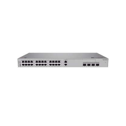 Switch de Acceso eKit Administrable / Capa 2 / 22 Puertos PoE+ Gigabit + 2 Puertos PoE+ 2.5 Gbps + 2 Puertos SFP(2.5 Gbps) + 2 Puertos SFP+(10 Gbps) / PoE Perpetuo / Presupuesto PoE 400 W / Sin Licenciamiento