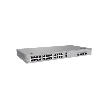 Switch de Acceso eKit Administrable / Capa 2 / 22 Puertos PoE+ Gigabit + 2 Puertos PoE+ 2.5 Gbps + 2 Puertos SFP(2.5 Gbps) + 2 Puertos SFP+(10 Gbps) / PoE Perpetuo / Presupuesto PoE 400 W / Sin Licenciamiento