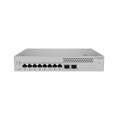Switch de Acceso Gigabit Administrable Capa 2 / 8 puertos 10/100/1000 Mbps / 2 Puertos 10GE SFP Uplink  / ERPS / IMGP Snooping / DHCP Snooping / Administración Nube Gratis