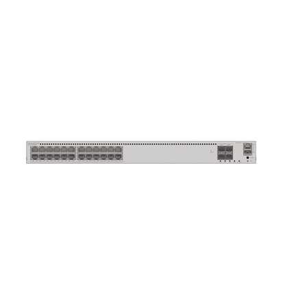 Switch de Distribución/Core Gigabit Administrable PoE Capa 3 / 24 puertos 1000/2.5Gbps (PoE) / 4 Puertos 10GE SFP+ Uplink / ERPS / Rutas Estáticas / iStack / PoE Perpetuo / 400W / Administración Nube Gratis