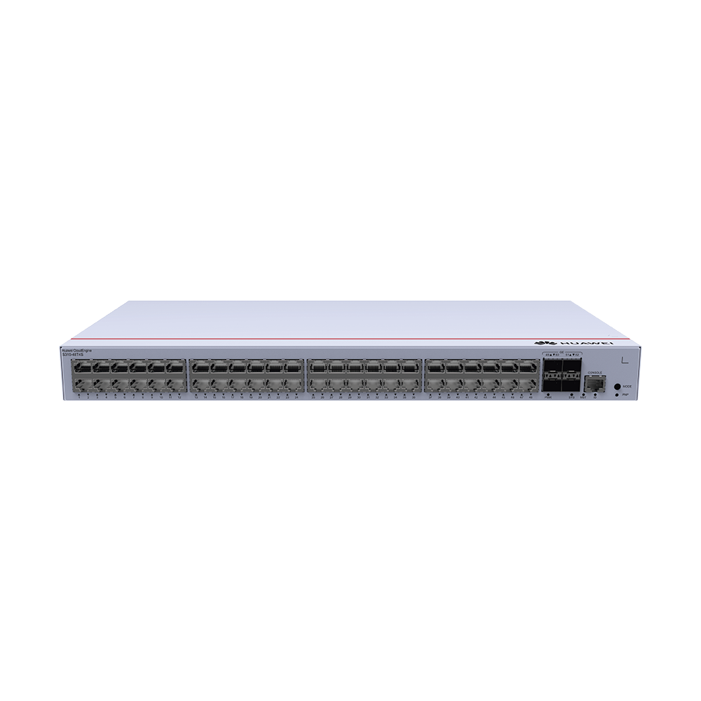 Switch de Distribución/Core Gigabit Administrable  Capa 3 / 48 puertos 10/100/1000 Mbps  / 4 Puertos 1GE SFP Uplink / ERPS / Rutas Estáticas / iStack / Administración Nube Gratis