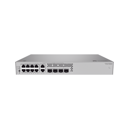 Switch de Acceso eKit Administrable  / Capa 2+ / 6 Puertos PoE+ Gigabit + 2 Puertos PoE+ Multi-Gigabit (2.5 Gbps) + 2 Puertos Gigabit + 2 Puertos SFP + 2 Puertos SFP+ / PoE Perpetuo / Presupuesto PoE 128 W / Sin licenciamiento