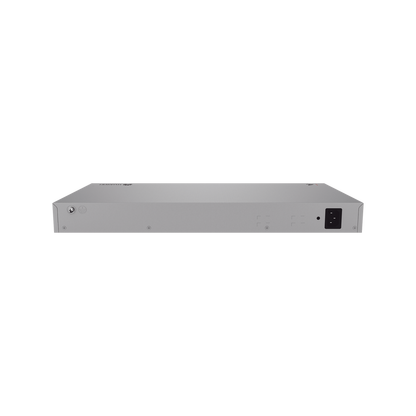 Switch de Acceso Gigabit Administrable PoE Capa 2+ / 24 puertos 10/100/1000 Mbps (PoE) / 4 Puertos 2.5GE SFP Uplink  / ERPS / Rutas Estáticas / PoE Perpetuo / 400 W / Administración Nube Gratis