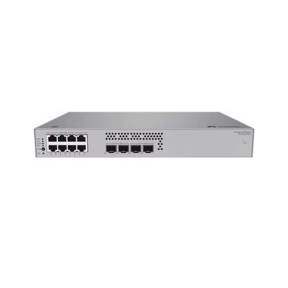 Switch de Acceso Gigabit Administrable PoE Capa 2+ / 8 puertos 10/100/1000 Mbps (PoE) / 2 Puertos 2.5GE SFP + 2 Puertos 10GE SFP+ Uplink  / ERPS / Rutas Estáticas / PoE Perpetuo / 128 W / Administración Nube Gratis