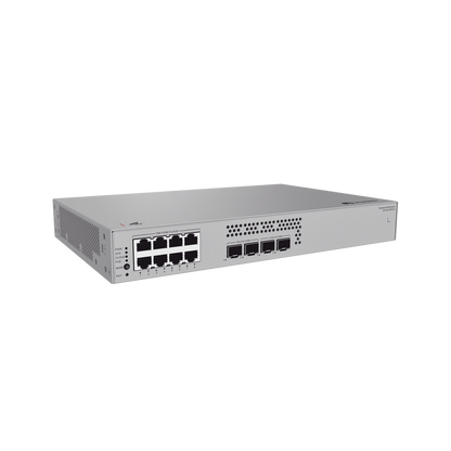 Switch de Acceso Gigabit Administrable PoE Capa 2+ / 8 puertos 10/100/1000 Mbps (PoE) / 2 Puertos 2.5GE SFP + 2 Puertos 10GE SFP+ Uplink  / ERPS / Rutas Estáticas / PoE Perpetuo / 128 W / Administración Nube Gratis