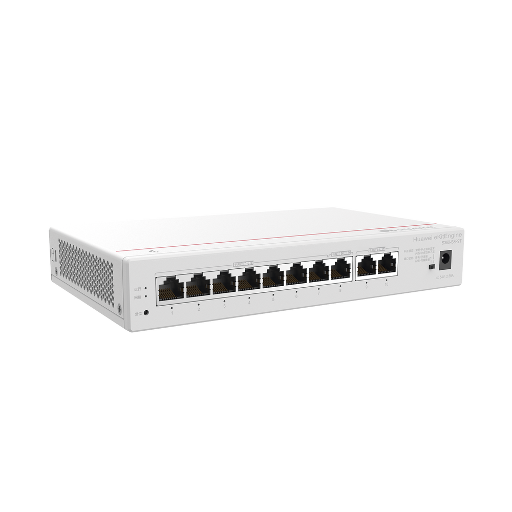 Router eKit / 2 Puertos WAN Gigabit / 1 Puerto LAN/WAN Gigabit  / 7 Puertos PoE LAN Gigabit / Presupuesto PoE 124 W / Rendimiento de 2 Gbps / Controlador (64 APs) / Hasta 250 clientes / Libre de licenciamiento
