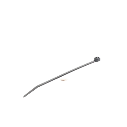 Cincho de Nylon 6.6 StrongHold™, 100mm largo x 2.5mm ancho, Color Negro, Exterior Resistente a Rayos UV, Paquete de 100pz