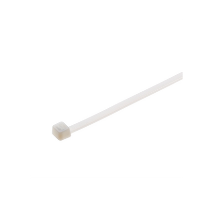 Cincho STRONGHOLD, 160 mm largo x  4.8 mm ancho, Tensión 50 lb (222 N) Naylon 6.6 Color Natural, Paquete de 1000 Piezas