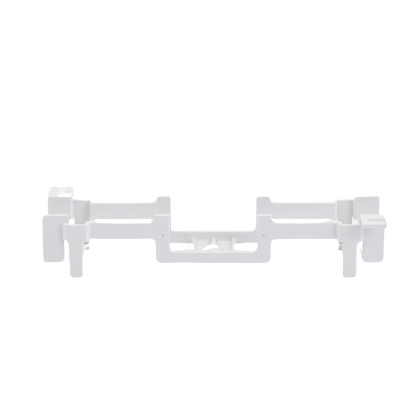 Bracket para Montaje de Regleta S66, Acepta 1 Regleta M150 y 1 Conector de 25 Pares de Cada Lado