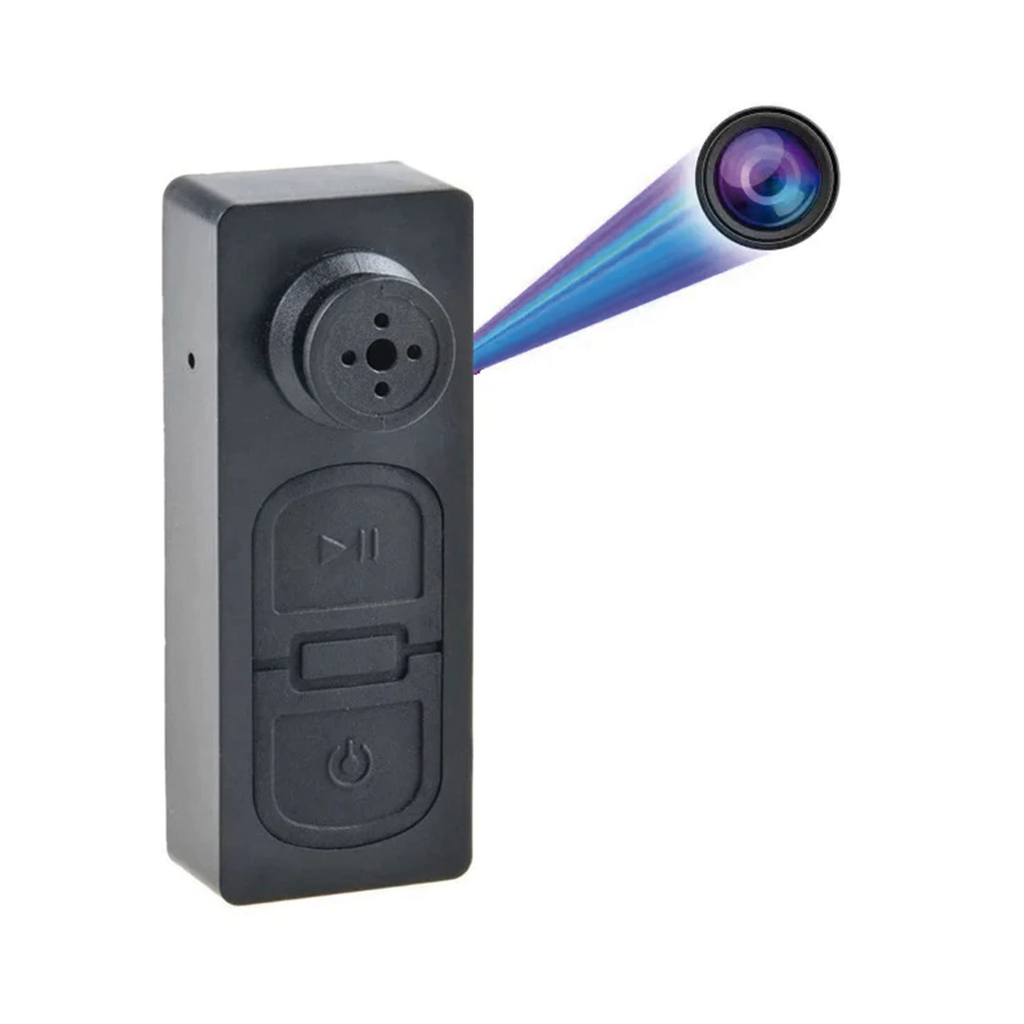 Camara Oculta en Boton / Full Hd / Memoria de 8GB / Grabación de Vídeo y Audio / Captura de Fotografías